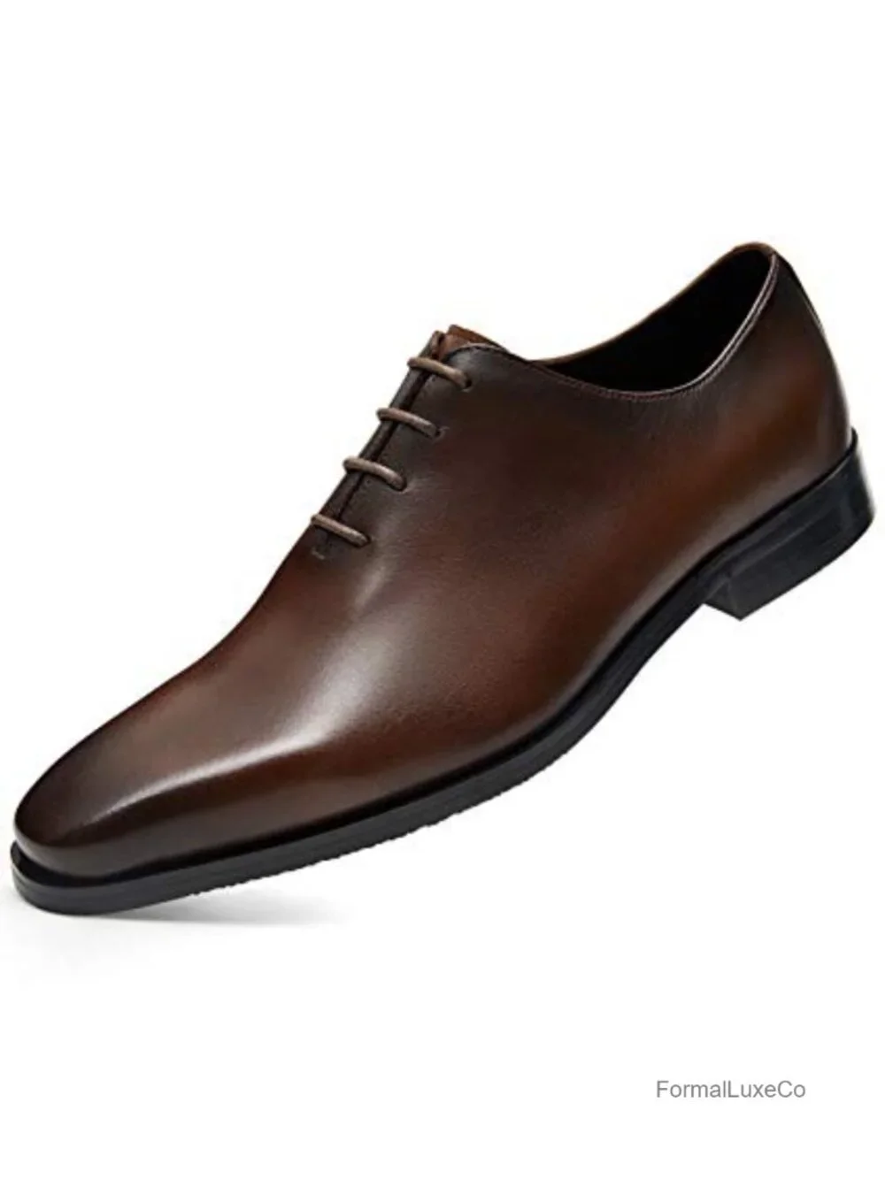 Men's Genuine Leather Oxford Dress Shoes Formal Wedding Lace-Up
